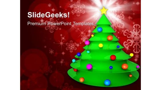 Abstract Background Christmas Concept PowerPoint Templates Ppt Backgrounds For Slides 1112