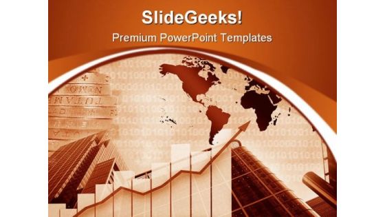 Abstract Business Illustration Background PowerPoint Themes And PowerPoint Slides 0511