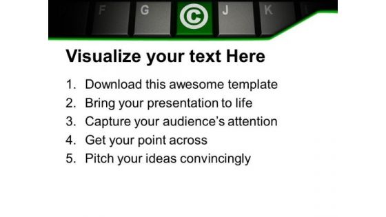 Abstract Clear On Keyboard PowerPoint Templates And PowerPoint Themes 0912