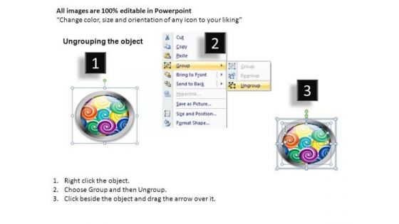 Abstract Icons For PowerPoint Ppt Templates Slides