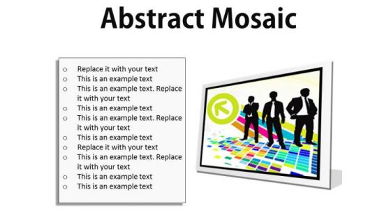 Abstract Mosaic Business PowerPoint Presentation Slides F