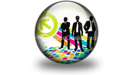 Abstract Mosaic PowerPoint Icon C Abstract Mosaic PowerPoint Icon C