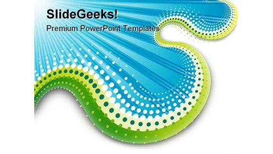 Abstract Spiral Beauty PowerPoint Template 0910 Abstract Spiral Beauty PowerPoint Template 0910