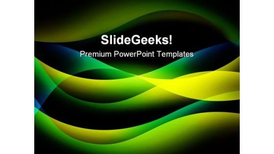 Abstract Waves Background PowerPoint Themes And PowerPoint Slides 0411