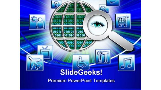Access All Areas Internet PowerPoint Templates And PowerPoint Backgrounds 0511