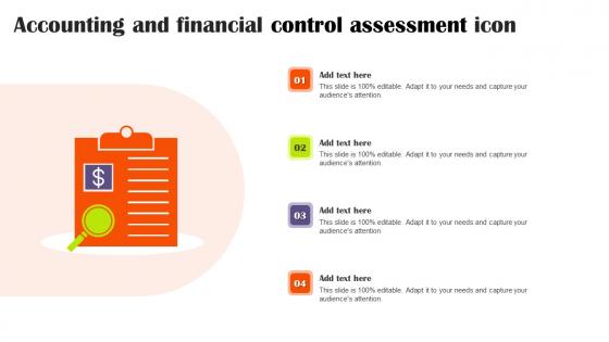 Accounting And Financial Control Assessment Icon Microsoft Pdf