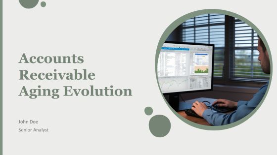 Accounts Receivable Aging Evolution PPT Template AT
