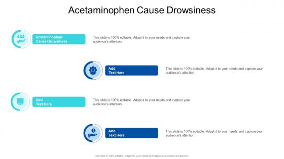 Acetaminophen Cause Drowsiness In Powerpoint And Google Slides Cpb