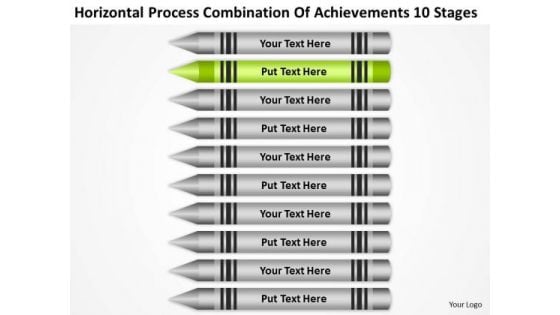 Acheivements 10 Stages Ppt Business Plan For Startup PowerPoint Templates