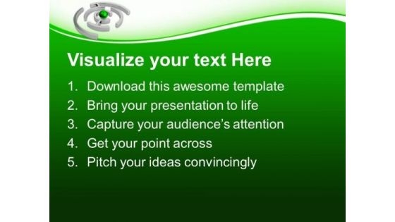 Achieve Target By Choosing Right Path PowerPoint Templates Ppt Backgrounds For Slides 0413