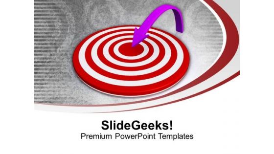 Achieve Targets For Sucessful Business PowerPoint Templates Ppt Backgrounds For Slides 0413