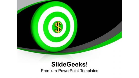 Achieve The Targets For Business Growth PowerPoint Templates Ppt Backgrounds For Slides 0513