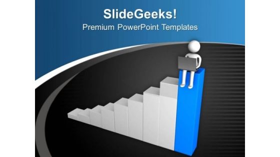 Achieve The Top Position In Business PowerPoint Templates Ppt Backgrounds For Slides 0613