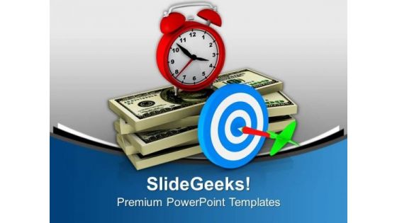 Achieve Your Target On Time PowerPoint Templates Ppt Backgrounds For Slides 0513