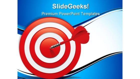 Achieved Target Business PowerPoint Templates And PowerPoint Backgrounds 1211