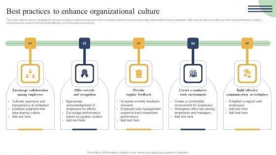 Action Measures To Build Staff Best Practices To Enhance Organizational Culture Guidelines Pdf