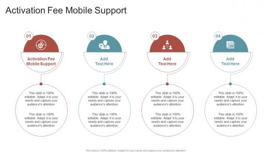 Activation Fee Mobile Support In Powerpoint And Google Slides Cpb
