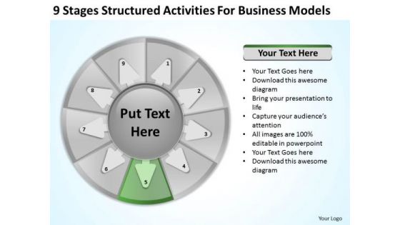 Activities For Business PowerPoint Theme Models Plan Sample Slides