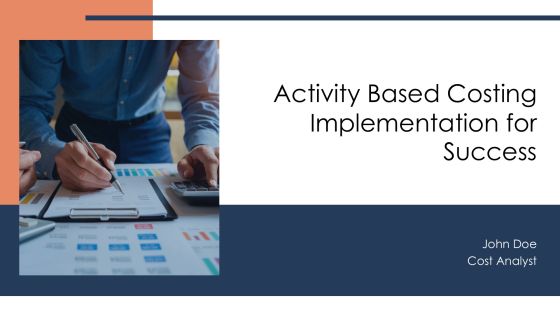Activity Based Costing Implementation For Success PPT Structure AT