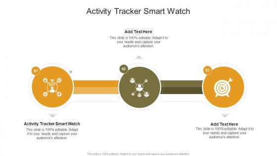 Activity Tracker Smart Watch In Powerpoint And Google Slides Cpb