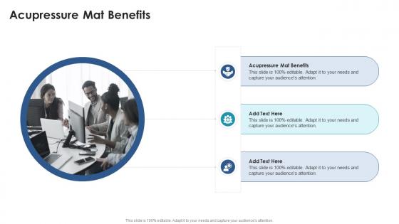 Acupressure Mat Benefits In Powerpoint And Google Slides Cpb