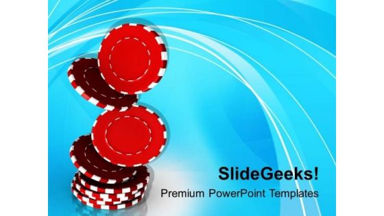 Addiction To Gambling PowerPoint Templates Ppt Backgrounds For Slides 0513