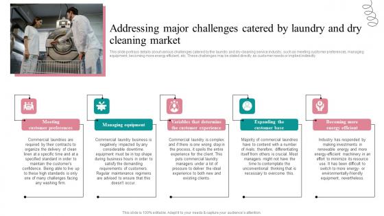 Addressing Major Challenges Fresh Laundry Service Business Plan Go To Market Strategy Slides Pdf