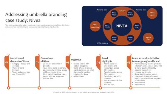 Addressing Umbrella Branding Case Study Nivea Leveraging Corporate Ideas Pdf