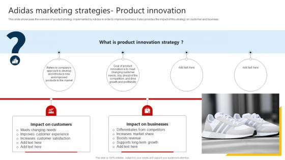 Adidas Marketing Strategies Product Innovation Strategy SS V Adidas Marketing Strategies Product Innovation Strategy SS V