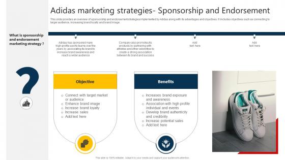 Adidas Marketing Strategies Sponsorship And Endorsement Strategy SS V Adidas Marketing Strategies Sponsorship And Endorsement Strategy SS V