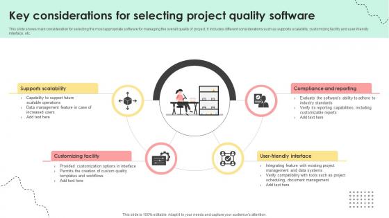 Administering Quality Assurance Key Considerations For Selecting Project Quality Software PM SS V Administering Quality Assurance Key Considerations For Selecting Project Quality Software PM SS V