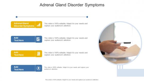 Adrenal Gland Disorder Symptoms In Powerpoint And Google Slides Cpb