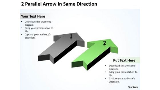 Advantage Of Parallel Processing Same Direction Ppt PowerPoint Templates Backgrounds For Slides