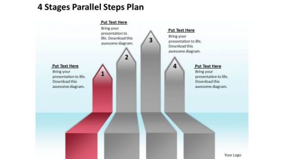 Advantage Of Parallel Processing Steps Plan PowerPoint Templates Backgrounds For Slides