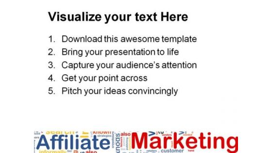 Affiliate Marketing Business PowerPoint Themes And PowerPoint Slides 0411
