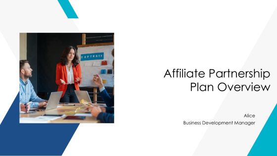 Affiliate Partnership Plan Overview PPT Sample AT