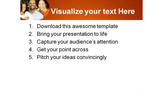 African American Family PowerPoint Themes And PowerPoint Slides 0411