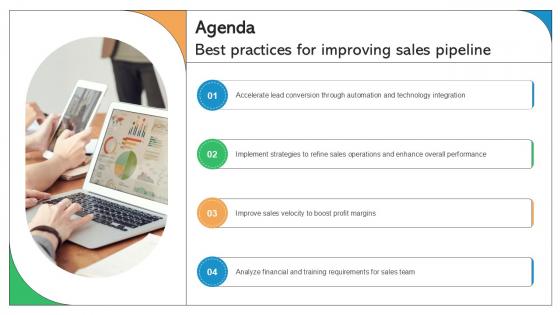 Agenda Best Practices For Improving Sales Pipeline Ppt Powerpoint SA SS V Agenda Best Practices For Improving Sales Pipeline Ppt Powerpoint SA SS V