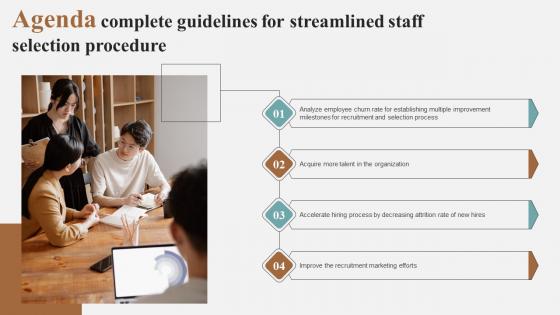 Agenda Complete Guidelines For Streamlined Staff Selection Procedure Elements Pdf