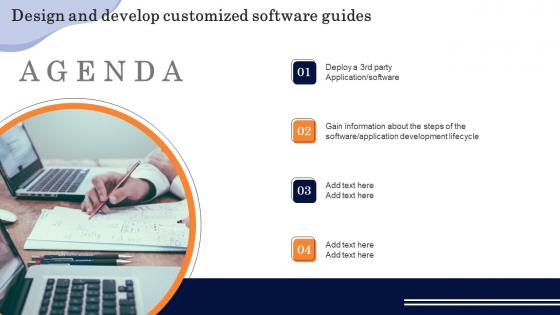 Agenda Design And Develop Customized Software Guides Structure Pdf