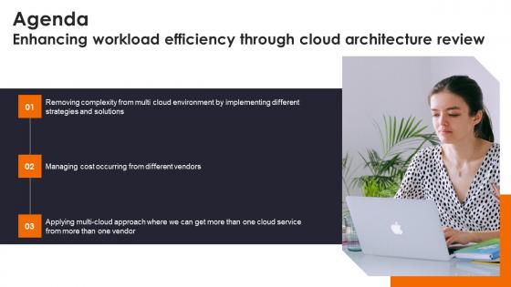 Agenda Enhancing Workload Efficiency Through Cloud Architecture Review Slides Pdf