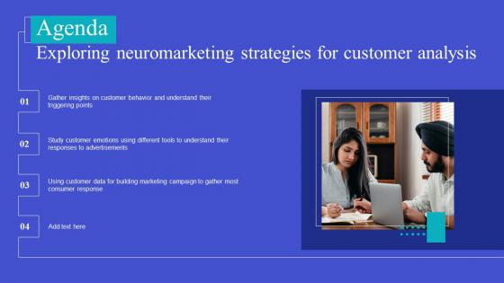 Agenda Exploring Neuromarketing Strategies For Customer Introduction Pdf