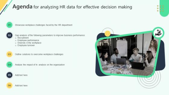 Agenda For Analyzing Hr Data For Effective Decision Making Agenda For Analyzing Hr Data For Effective Decision Making