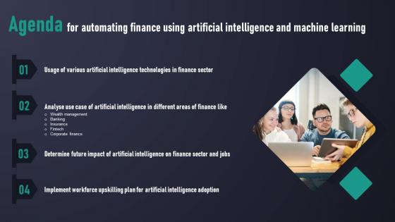 Agenda For Automating Finance Using Artificial Intelligence And Machine Learning Diagrams Pdf Agenda For Automating Finance Using Artificial Intelligence And Machine Learning Diagrams Pdf