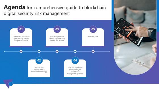 Agenda For Comprehensive Guide To Blockchain Digital Security Risk Management Structure Pdf