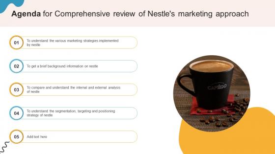 Agenda For Comprehensive Review Of Nestles Marketing Approach Strategy SS V Agenda For Comprehensive Review Of Nestles Marketing Approach Strategy SS V