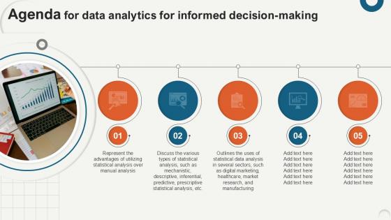 Agenda For Data Analytics For Informed Decision Making Ppt Sample Agenda For Data Analytics For Informed Decision Making Ppt Sample