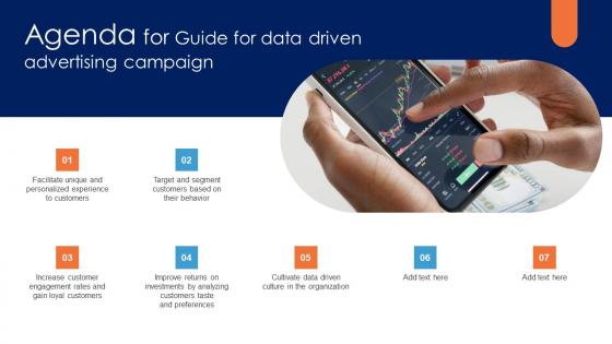 Agenda For Guide For Data Driven Advertising Campaign Download Pdf