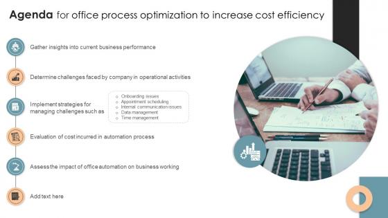 Agenda For Office Process Optimization To Increase Cost Efficiency Agenda For Office Process Optimization To Increase Cost Efficiency