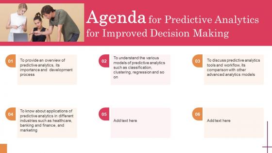 Agenda For Predictive Analytics For Improved Decision Making Microsoft Pdf Agenda For Predictive Analytics For Improved Decision Making Microsoft Pdf